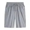 Pantalones Cortos Deportivos de Seda de Hielo de Secado Rápido para Hombre de Color Sólido Sueltos Casuales de Verano Ultra Delgados con Bolsillos