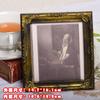 Marco de fotos clásico de estilo europeo para el hogar, retro, de mesa, para pared, decoración para el hogar, B&B, marco de fotos artístico vertical