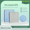 Fábrica Clip Carbon Cloth Alta Eficiência Composto Meltblown Filtro de Ar Desodorização de Pó Carvão Ativado Purificação de Ar Malha