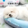 Tapete oval de resfriamento para animais de estimação co-branded Cinnamoroll, tapete de resfriamento para gatos, tapete de resfriamento para cama de gato, tapete de dormir para cachorro, artefato de resfriamento
