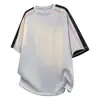 Camiseta de Manga Corta para Hombre Estilo Americano 2026 Nueva de Verano Holgada Top de Media Manga