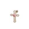 Pendientes Henson Color Love Zircon de gran tamaño con rosca cruzada de acero y titanio para lóbulo de oreja, pendientes perforados avanzados