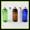 Garrafa líquida 500ml tampa de alumínio ombro redondo garrafa PET água de flor sub-garrafa 500ml garrafa garrafa de reposição