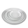 Louça de Hotel Cerâmica Prato de Cabeça de Peixe com Pimenta Chili Branco Prato Redondo Prato de Arroz Prato de Churrasco Cerâmica Resistente a Altas Temperaturas