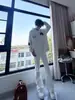 Sudadera Bordada de Moda Estilo Chino para Hombres y Mujeres, Peso Pesado, Chaqueta Fina con Capucha Estructurada Estilo Americano, Nuevo Top Holgado de Otoño e Invierno