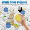 Jakehoe limpiador multifuncional para zapatos blancos, limpiador de tenis, descontaminante para zapatos blancos, agente limpiador blanco brillante