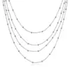Collar de Borla y Perlas de Doble Capa Más Vendido Estilo Europeo y Americano Collar Electrochapado Chapado en Cobre Dorado Joyería para Mujer