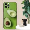 Funda de teléfono de aguacate para iPhone 15
