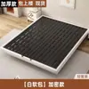Hierro forjado moderno minimalista cama suspendida cama de hierro engrosada dormitorio principal cama doble tatami marco de listones sin ruido anormal cama suspendida