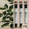 Varillas de Incienso de Hoja Luyou, Aromaterapia Natural Hecha a Mano Tradicional Frotada a Mano, Sándalo e Incienso de Madera de Agar, Purifica el Campo Magnético, Fragancia de Interior, Incienso Atractor de Riqueza