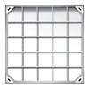 Tapa de registro de acero inoxidable 304, Tapa de registro cuadrada decorativa empotrada, Procesamiento personalizado según planos y muestras, Se aceptan pedidos urgentes