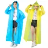 Impermeable de Eva Engrosado, No Desechable, Impermeable Grueso para Exteriores, Impermeable Largo de una Pieza para Adultos, para Senderismo, Cubre Todo el Cuerpo