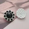 Lujo Accesible de Gama Alta Estilo Francés Pequeño Estilo Fragante Vestido con Adornos de Perlas Chaqueta Suéter Camisa Cheongsam Botones Cosidos a Mano