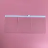 Fabricante de Sacos Transparentes de PVC Fosco Autovedantes com Zíper, Sacos com Divisórias, Embalagens para Joias, Sacos para Armazenamento de Contas e Embalagens de Classificação