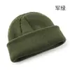 Gorro de Lana Engrosado para Deportes al Aire Libre Color Sólido Estilo Coreano Estilo Japonés para Mujer a Prueba de Frío para Pareja Placa Ligera Protección Cálida para los Oídos Gorro de Punto