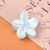 Grampo de Cabelo Moda Europeu e Americano Transfronteiriço 4cm Frangipani Férias na Praia Acessórios de Cabelo de Alta Qualidade Presilha Adereço de Cabeça Pequeno Presilha de Mordida