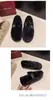 Aumento de Altura Interior ~ Nuevo Estilo Otoño e Invierno 2024 Zapatos Peludos Slip-On para Mujer para Usar Afuera Zapatos Tipo Bean con Forro de Felpa para Mantener el Calor Fairy Jane