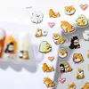 Pato Amarillo Popular de Xiaohongshu Perro Shiba Inu con Relieve 3D Pegatinas para Uñas Decoración de Teléfono con Cámara CCD DIY