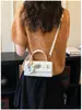 Bolso Kelly con Diseño de Hebilla Francesa y Patrón de Cocodrilo 2026 Nuevo Bolso Versátil de Hombro Cruzado de Mano para Mujer