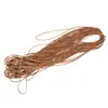 Cuerda de cuero para línea de coche 3 mm accesorios para ropa cuerda de color cuerda trenzada creativa línea de coche accesorios para ropa