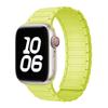 Adequado para Pulseira de Apple Watch S10, Silicone Blindado de Três Contas Magnético Forte Pulseira Iwatch11