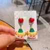 Diadema Pequeña de Princesa de Dibujos Animados Accesorios para el Cabello de Niños Goma Elástica para el Cabello que No Daña el Cabello Pasador de Pelo Adorno de Cabeza de Frutas Lindas para Niña Navidad