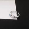Moda anillo abierto multicolor a juego con estilo frío, anillo para el dedo índice estilo dulce, cool y de chica hot
