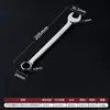 Llave de Flor de Ciruelo Acabado Espejo de Doble Propósito, Llave Inglesa Abierta, Herramienta de Reparación de Automóviles, Llave de Boca Abierta, Llave de Cabeza Fija para Reparación de Automóviles 6 mm-32 mm