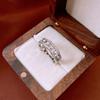 Anillo Abierto de Piedra Ojo de Tigre Artificial Chapado en Oro Real Anillo Retro Índice Maillard Joyería de Nicho de Gama Alta Venta al por Mayor