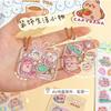 Adesivo kappi bala goo card capivara fofa a laser decorativo conta de mão colagem diy conta de mão decorativa adesivo goo card