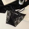 Campana de chica picante~Bragas sexys de encaje para mujer, tiro bajo, deseo puro, transpirables, huecas, tirantes finos, bragas de triángulo para adolescentes, niñas