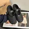 Zapatos Mary Jane para Mujer Verano Hada Bailarinas 2026 Nuevo Estilo Planos Huecos Transpirables Zapatos Individuales para Mujer