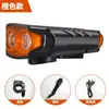 Conjunto de Faróis Farol de Bicicleta Liga de Alumínio Passeio Noturno Longa Duração da Bateria USB Farol para Ciclismo de Estrada Equipamento de Ciclismo