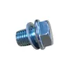 Tornillo de Drenaje de Aceite Wave100/110/125 Tornillo de Cárter No Magnético 12*15mm Piezas de Motocicleta Transfronterizo