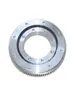 Cojinete de giro con engranaje externo rodamiento giratorio pequeño plato giratorio industrial grúa torre excavadora plato giratorio de dirección ensamblaje de brazo mecánico