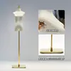 Tienda de Ropa Accesorios de Modelo Ropa de Mujer Maniquí de Medio Cuerpo para Escaparate Perchero Muñeca Falsa Maniquí de Vestido de Novia Soporte de Exhibición