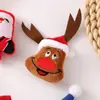 Acessórios de Natal Fofo Pelúcia Papai Noel Bolsa Pingente Boneca Pequena Alfinete de Natal Acessórios para Roupas Broche