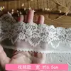 Acessórios de renda feitos à mão DIY Mesh Lining Doll Clothes Garment Plissado Tecido decorativo Saia Hem Tecido