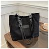 Bolso Grande Estilo Coreano para Mujer 2024 Primavera Nuevo Moderno Ins Damas Elegante Gran Capacidad Bolso Casual Tote Romboidal