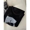 [Producto Destacado] Yuran 26 Primavera/Verano Nuevo Algodón Orgánico Suave Estampado de Conejo Puntadas de Contraste Camiseta Oversize de Manga Corta