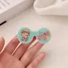 Grampo de Cabelo Criativo com Texto para Vestibular Aluno do Ensino Médio Acessórios de Cabelo Clipe Bico de Pato Acrílico Grampo de Cabelo Super Fofo Headwear