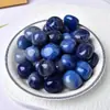Suministros del Fabricante Piedras Rodadas de Aventurina Azul Natural de Partícula Grande para Pulido, Enseñanza Infantil, Minería y Excavación Arqueológica