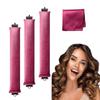 Herramienta Popular Transfronteriza de Goma con 3 Ganchos para Rizos, Rizador sin Calor, Herramienta Grande para Rizos de Cabello Ondulado, Herramienta para Rizos al Dormir