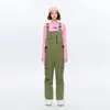 Pantalones de Esquí en Liquidación para Mujer, Pantalones Bib de Snowboard Profesionales Impermeables Modelo Nuevo, Ropa de Esquí de Doble Tabla para Hombre de Exportación
