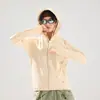 Ropa de Protección Solar de Nuevo Estilo para Verano para Hombres y Mujeres UPF50+ Seda de Hielo Ligera Transpirable Ropa para la Piel al Aire Libre Ropa de Protección Solar para Parejas