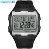 Novedad Shino Reloj Deportivo Multifuncional para Exteriores Pantalla Grande Cuadrada Reloj Electrónico Deportivo para Hombre Nocturno