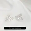 Banhado a Ouro 14K Color-Preserving Zircônia Cor Diamante Gatinho Espaçador de Quatro Furos Contas Acessórios para Joias de Pulseira Feita à Mão DIY