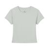 [Buenos Artículos Selección Estricta] Camiseta de Manga Corta Fina de 13 Colores para Mujer 2025 Nueva Cuello Redondo Camiseta Básica Versátil Ajustada
