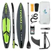 Prancha de Stand Up Paddle Prancha de Stand Up Barco Stand-up Prancha Inflável de Stand Up Camada Dupla Skate Aquático Corrida Prancha de Surf Mar para Adulto