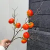 Flores de Nochevieja, Flores Artificiales Doradas, Eucalipto Dorado, Hortensia, Abanico Dorado, Hojas de Ginkgo, Cubo de la Fortuna, Arreglo Floral, Hojas, Flores de Plástico